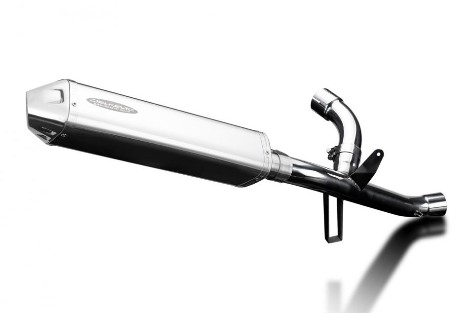 Ducati Multistrada 950 2017-2018 420mm Tri-Oval Stainless Exhaust Silencer Kit