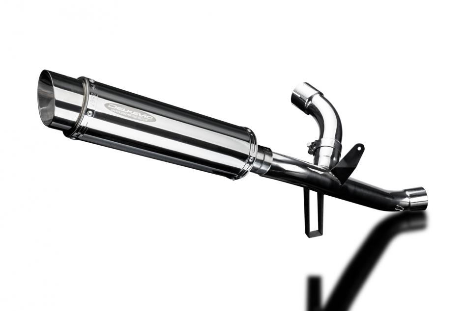 DUCATI MULTISTRADA 950 17-18 DECAT 350mm ROUND STAINLESS BSAU EXHAUST KIT