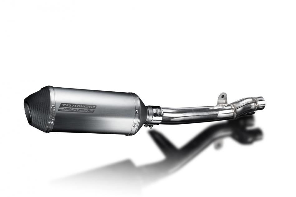 Honda NT650V Deauville 1998-2005 260mm X-Oval Titanium Exhaust Silencer Can Kit