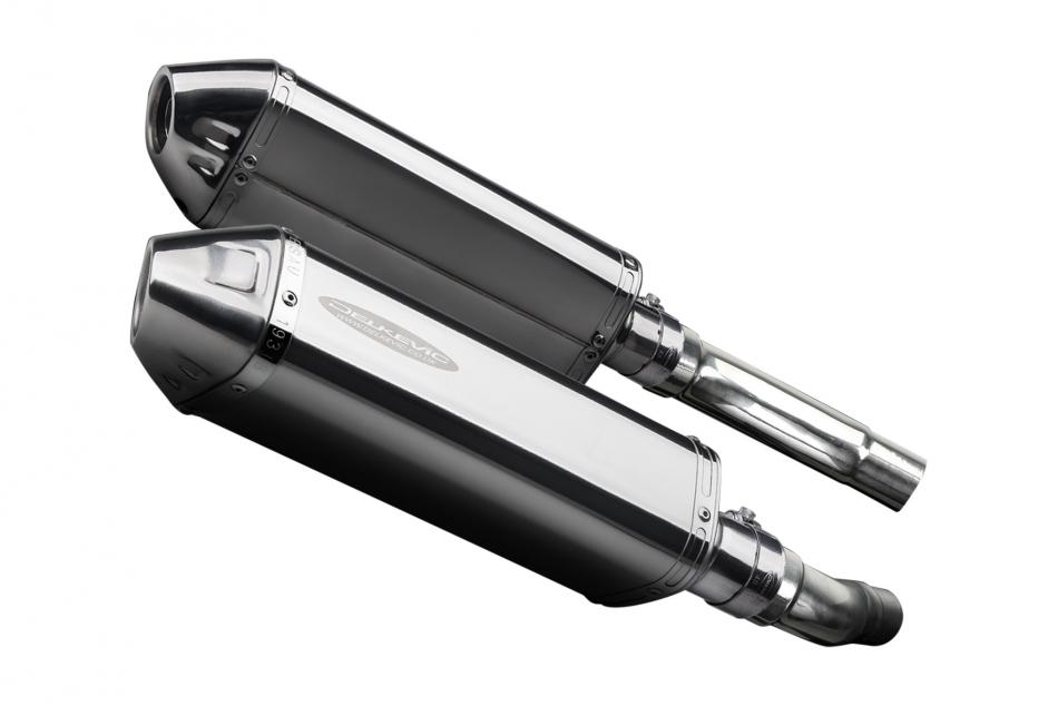 TRIUMPH STREET TRIPLE 675 07-12 320mm TRI STAINLESS BSAU SILENCER EXHAUST KIT