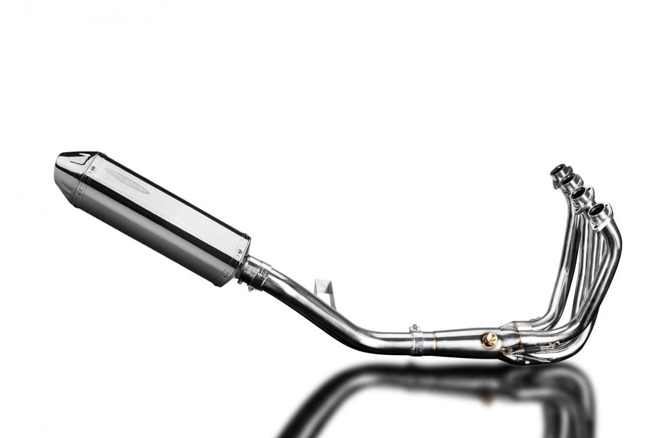KAWASAKI Z900RS Z900SE 2018-24 FULL EXHAUST SYSTEM 320mm STAINLESS TRI SILENCER