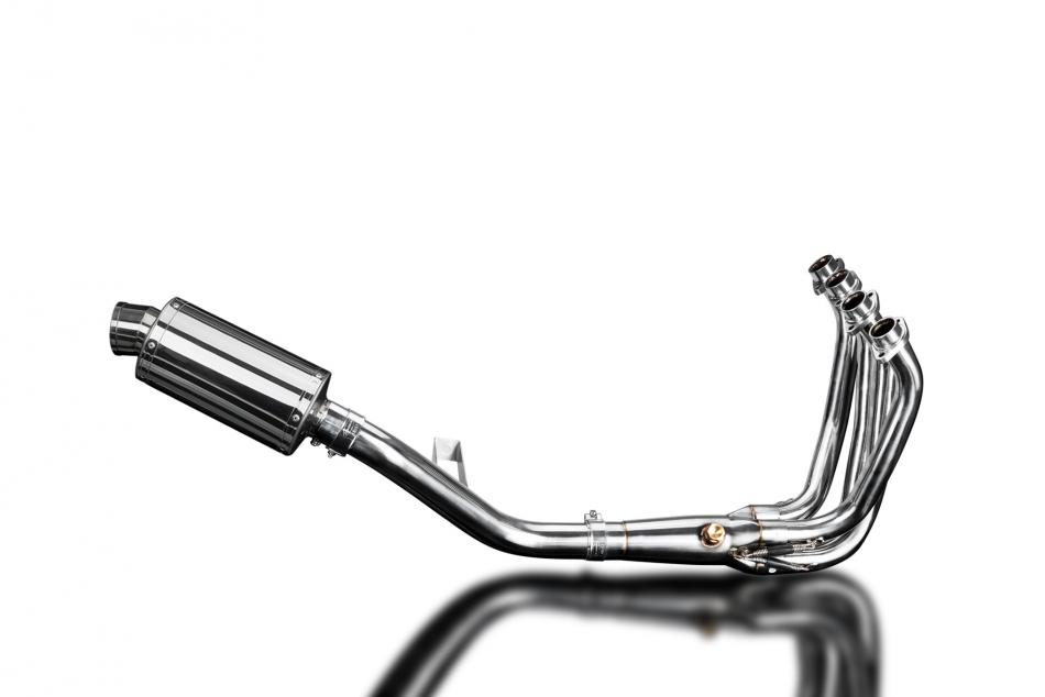 KAWASAKI Z900RS Z900SE 2018-24 FULL EXHAUST SYSTEM 225mm STAINLESS OVAL SILENCER