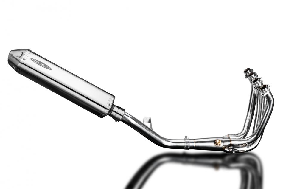 Kawasaki Z900RS SE 2018-2024 Full Exhaust 4-1 420mm Tri-Oval Stainless Silencer