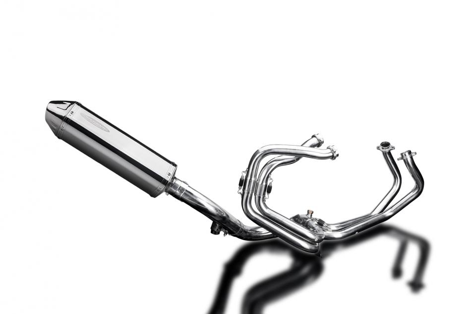 HONDA VFR800X CROSSRUNNER 11-14 FULL EXHAUST 320mm STAINLESS TRI SILENCER