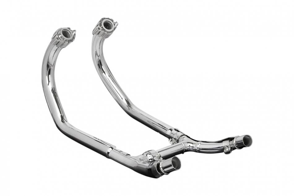 Yamaha VMX1200 V-MAX 1984-2007 4-2 Exhaust Downpipes Headers Stainless Steel