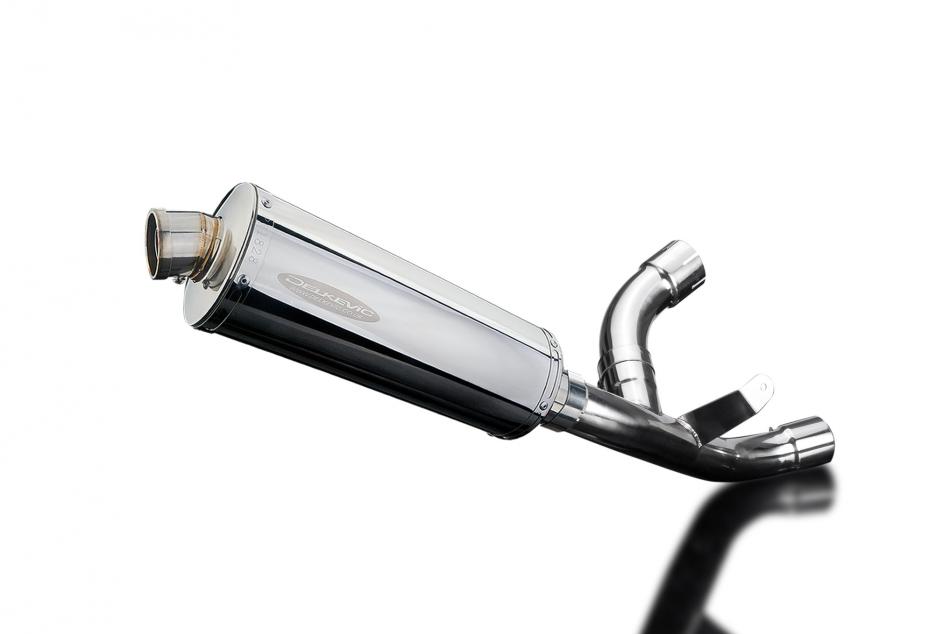 DUCATI SUPERSPORT 939 2017-2019 DECAT 350mm OVAL STAINLESS BSAU EXHAUST KIT