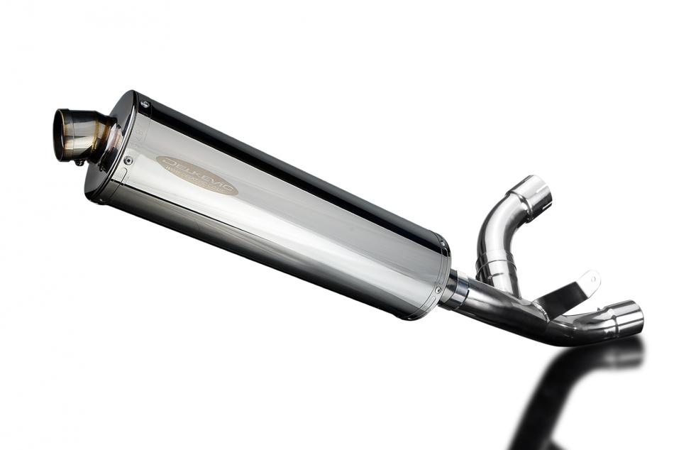 DUCATI SUPERSPORT 939 2017-2019 DECAT 450mm OVAL STAINLESS BSAU EXHAUST KIT