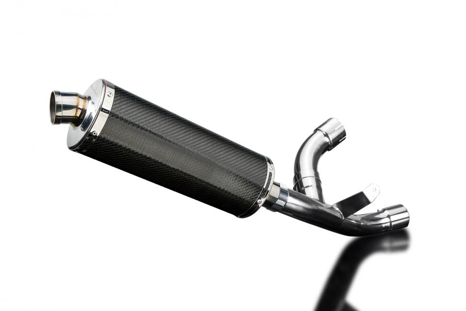 DUCATI SUPERSPORT 939 2017-2019 DECAT 350mm OVAL CARBON BSAU EXHAUST KIT