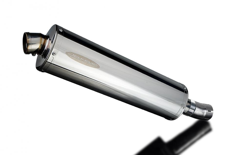 HONDA CB1000R NEO 2018-19 450mm OVAL STAINLESS BSAU SILENCER EXHAUST KIT