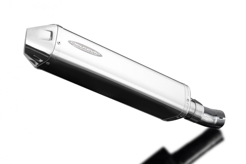 Honda CB1000R Neo 2018-2019 420mm Tri-Oval Stainless Exhaust Silencer Can Kit