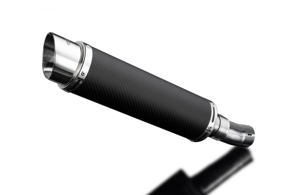 HONDA CB1000R NEO 2018-19 350mm CARBON ROUND BSAU SILENCER EXHAUST KIT