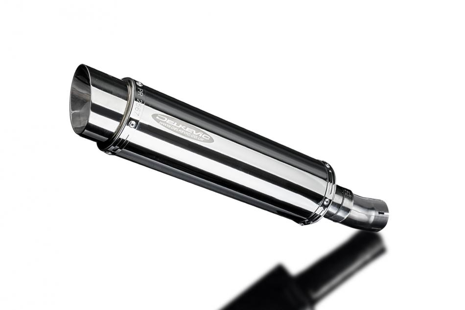 HONDA CB1000R NEO 2018-19 350mm ROUND STAINLESS BSAU SILENCER EXHAUST KIT