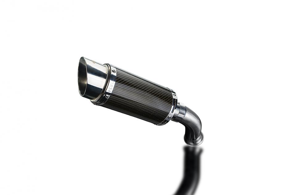 KTM 790 DUKE 2018-19 200mm ROUND CARBON  SILENCER EXHAUST KIT