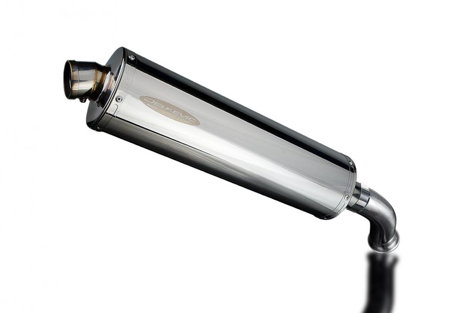 KTM 790 DUKE 2018-19 450mm OVAL STAINLESS BSAU SILENCER EXHAUST KIT