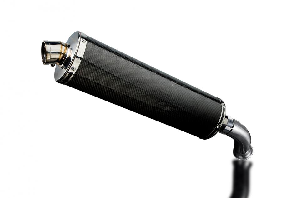 KTM 790 DUKE 2018-19 450mm OVAL CARBON BSAU SILENCER EXHAUST KIT
