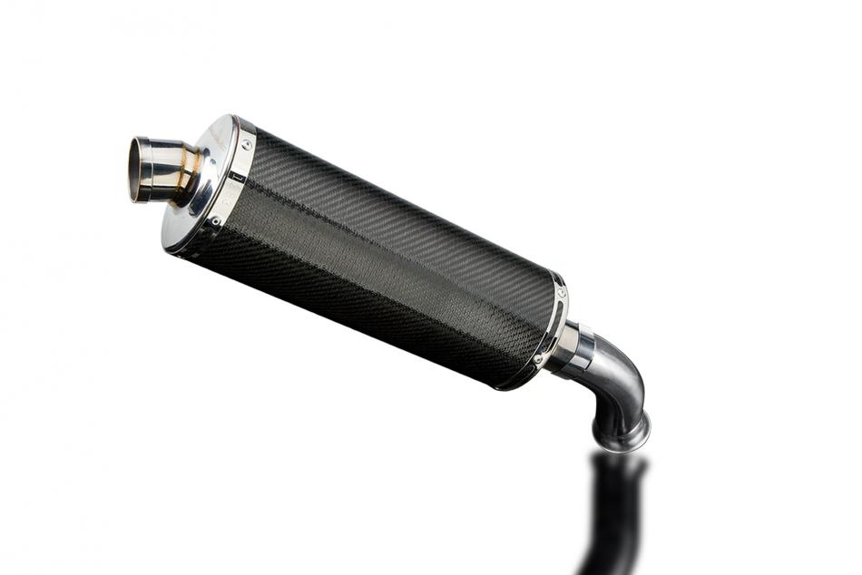 KTM 790 DUKE 2018-19 350mm OVAL CARBON BSAU SILENCER EXHAUST KIT