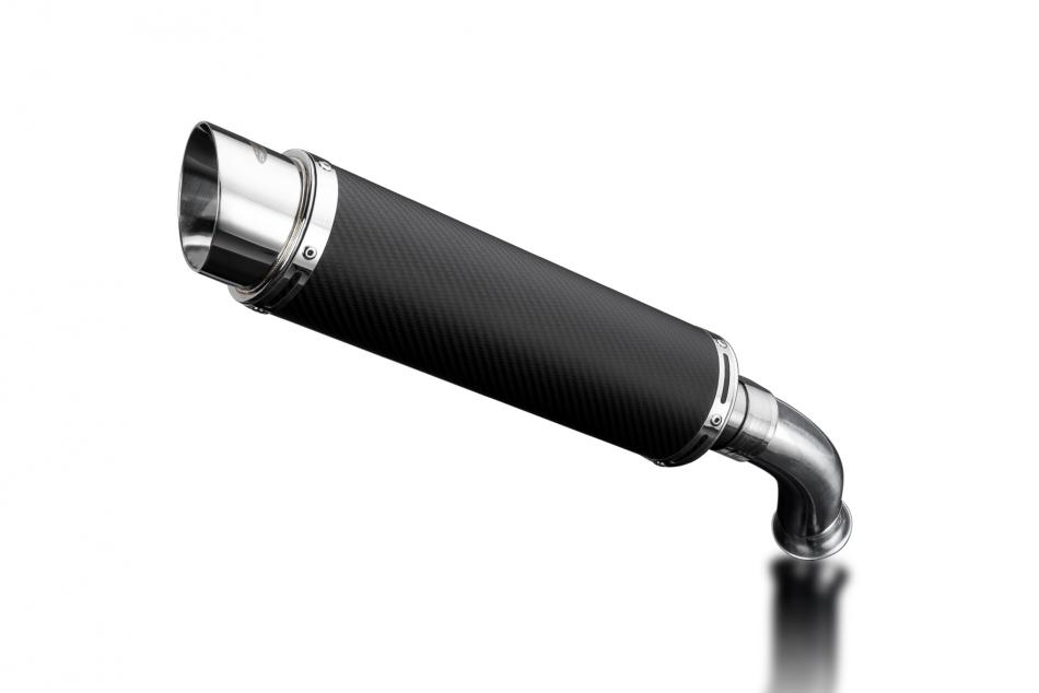 KTM 790 DUKE 2018-19 350mm CARBON ROUND BSAU SILENCER EXHAUST KIT
