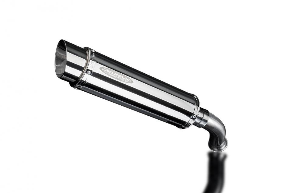 KTM 790 DUKE 2018-19 350mm ROUND STAINLESS BSAU SILENCER EXHAUST KIT