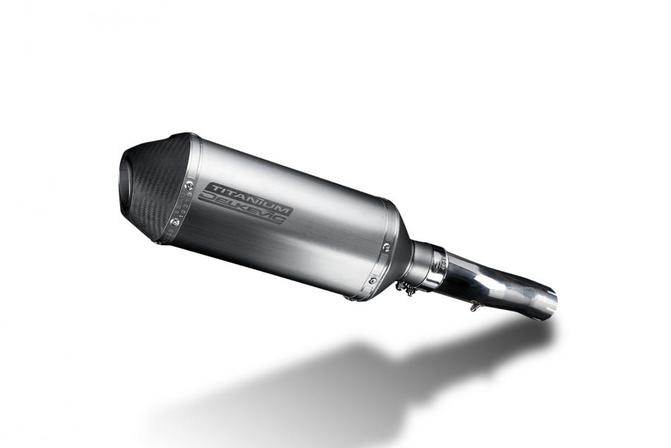 HONDA CBR600F ABS 11-13 LOWLEVEL 260mm X-OVAL TITANIUM BSAU SILENCER EXHAUST KIT