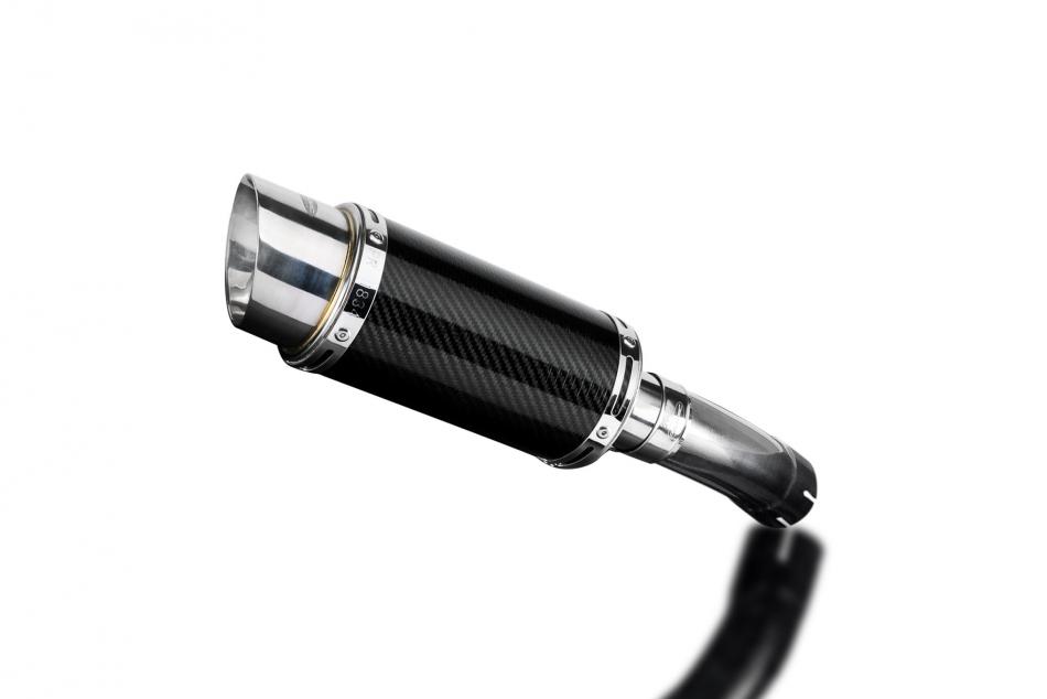 KAWASAKI Z900RS Z900SE 2018-2024 200mm ROUND CARBON SILENCER EXHAUST KIT