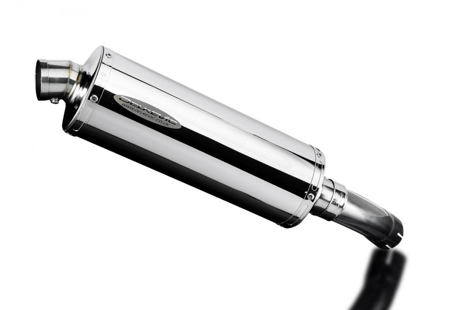 KAWASAKI Z900RS Z900SE 2018-2024 350mm OVAL STAINLESS BSAU SILENCER EXHAUST KIT