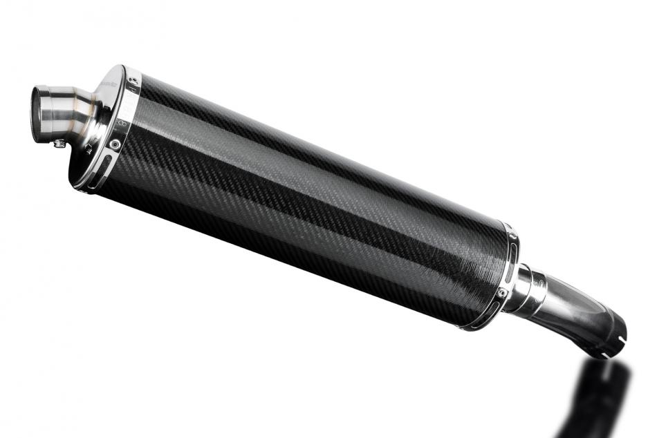 KAWASAKI Z900RS Z900SE 2018-2024 450mm OVAL CARBON BSAU SILENCER EXHAUST KIT