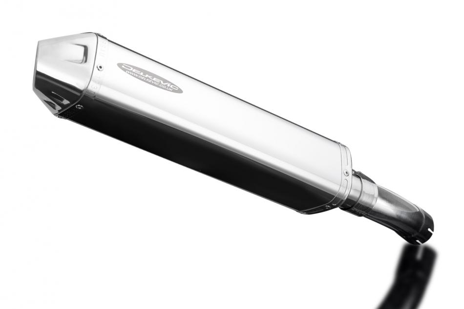 Kawasaki Z900RS Z900SE 2018-2024 420mm Tri-Oval Stainless Exhaust Silencer Kit