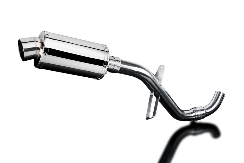 DUCATI MULTISTRADA 1200S 1260S 2015- TOURING 225mm OVAL STAINLESS EXHAUST KIT