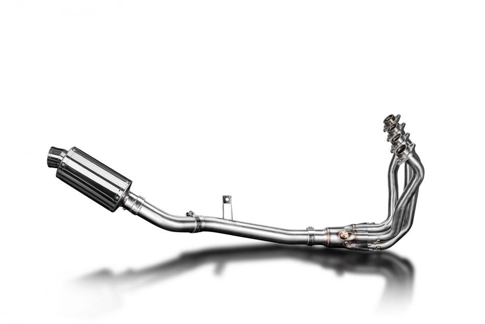 KAWASAKI Z900 20-23 FULL 4-1 EXHAUST SYSTEM  225mm STAINLESS OVAL SILENCER