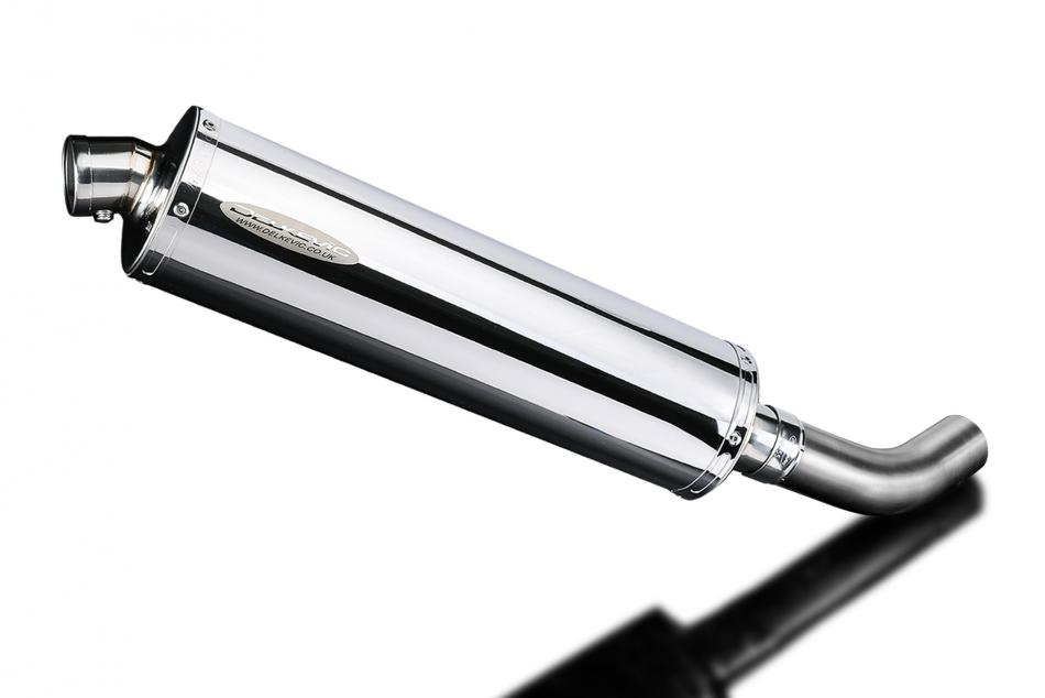 KAWASAKI Z900 2020-2023 450mm OVAL STAINLESS BSAU SILENCER EXHAUST KIT