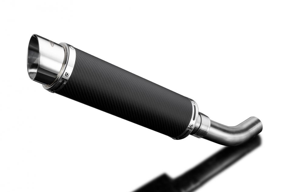 KAWASAKI Z900 2020-2023 350mm CARBON ROUND BSAU SILENCER EXHAUST KIT