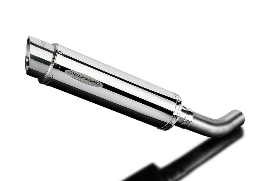 KAWASAKI Z900 2020-2023 350mm 350mm ROUND STAINLESS SILENCER EXHAUST KIT