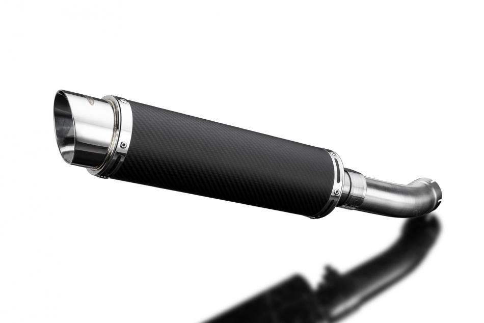 Kawasaki 1000SX Ninja 2020-2024 350mm CARBON ROUND BSAU SILENCER EXHAUST KIT