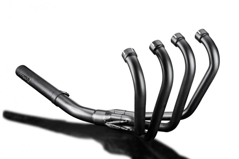 Honda CB750 K0-K6 69-76 Exhaust 4-1 Straight Silencer Black Ceramic Coated Stainless