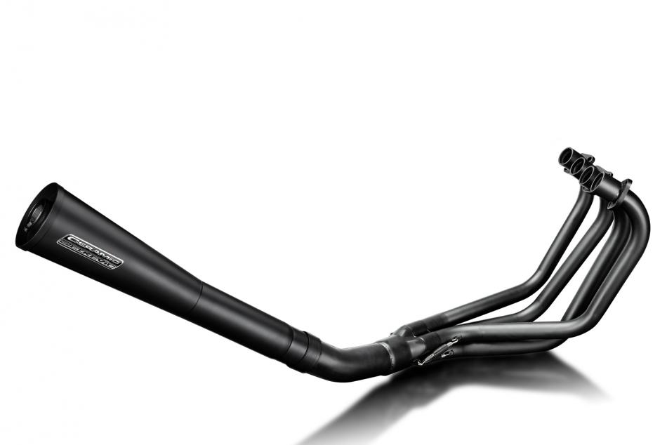 Honda CB750 K7 SOHC 77-78 Exhaust 4-1 Megaphone Silencer Ceramic Coated Stainles
