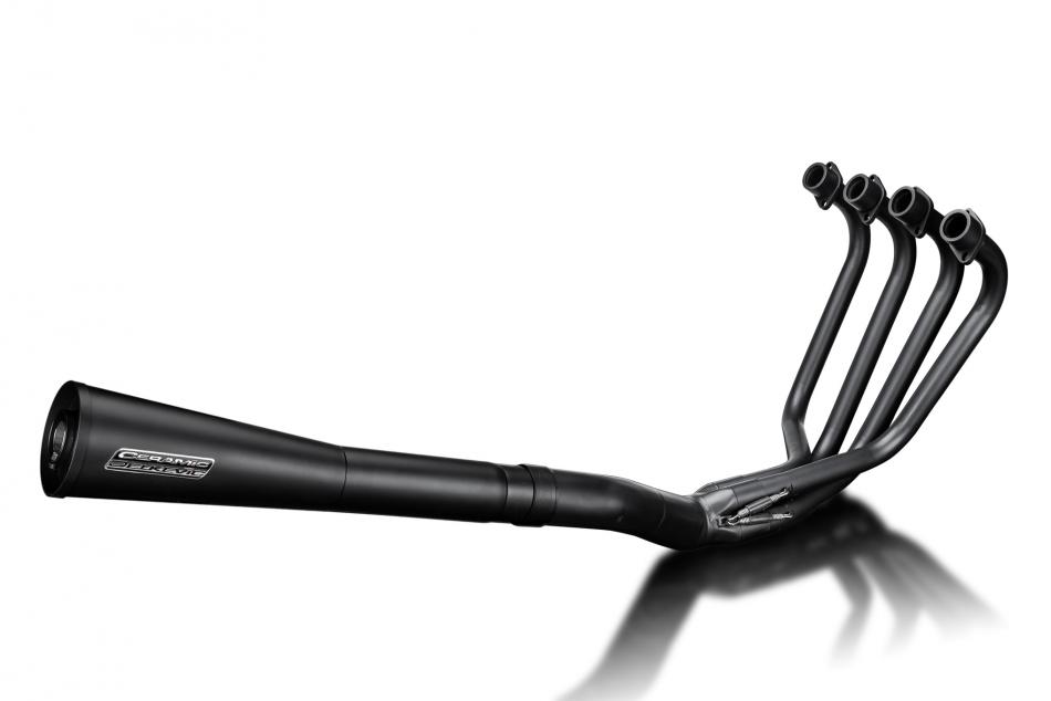 Suzuki GSX750E ET-EX 80-82 Exhaust 4-1 Megaphone Silencer Ceramic Coated Stainle