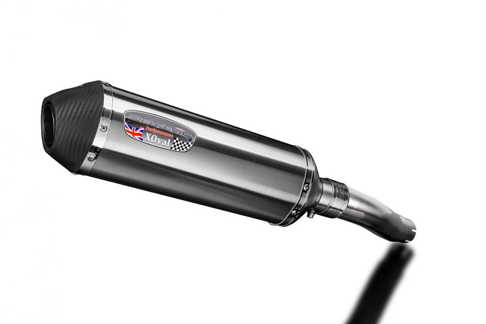 CB600F Hornet 13-14 XOVAL 343mm SILENCER BRUSH 304 STAINLESS STEEL