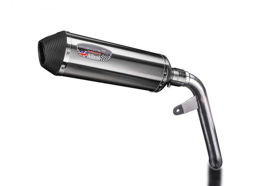 Suzuki SV650 2016-2024 343mm X-Oval Stainless Exhaust Silencer Can Kit