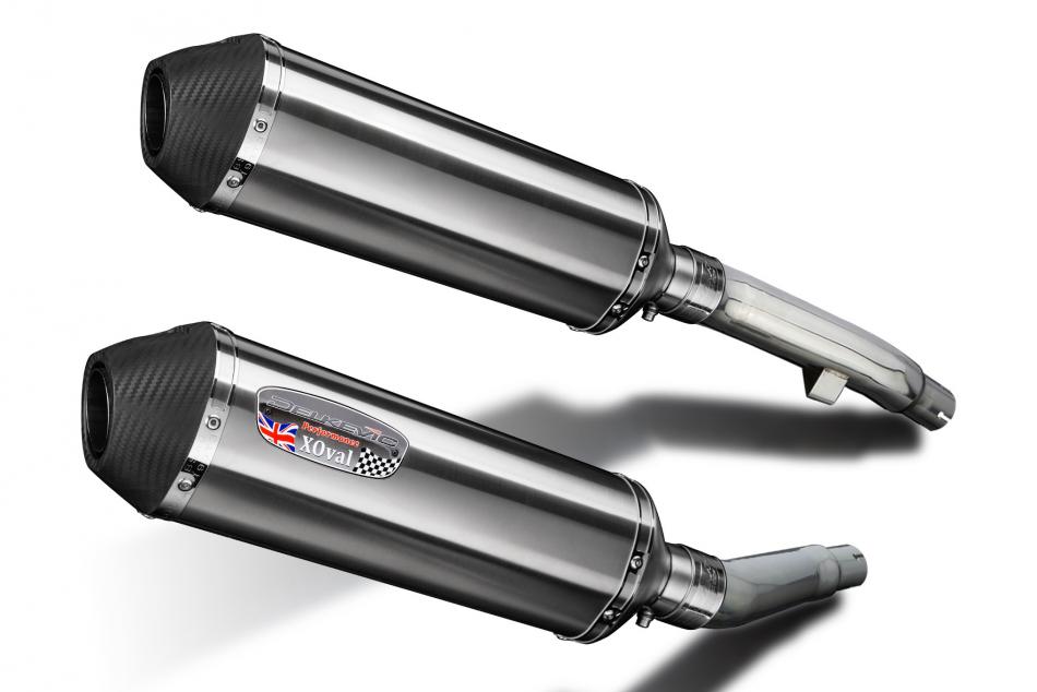 Yamaha XJ900S Diversion 1994-2003 343mm XOval Stainless Exhaust Silencer Can Kit