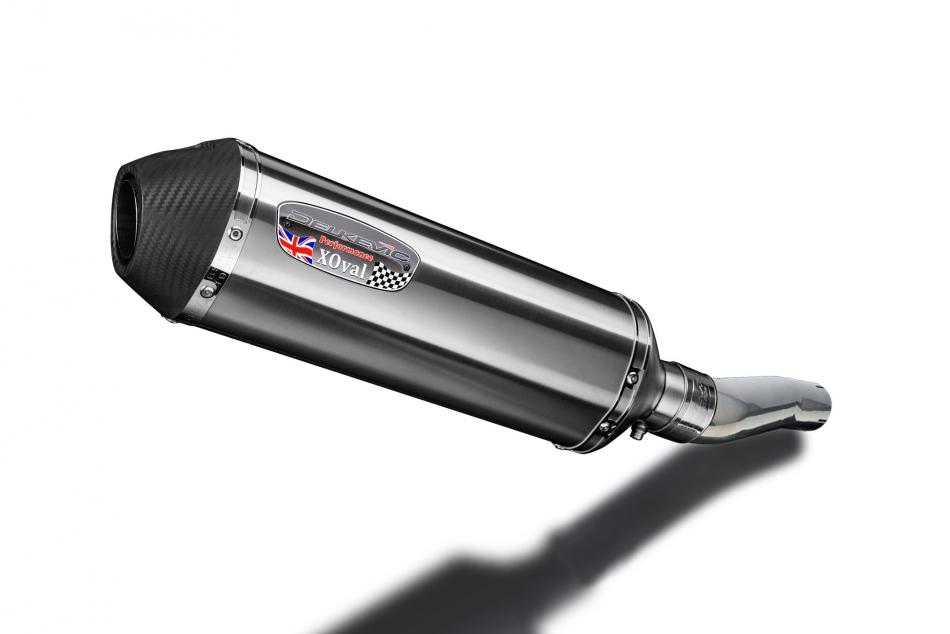 HONDA CB500 CB500S SPORT 94-03 343mm X-OVAL STAINLESS SILENCER EXHAUST KIT