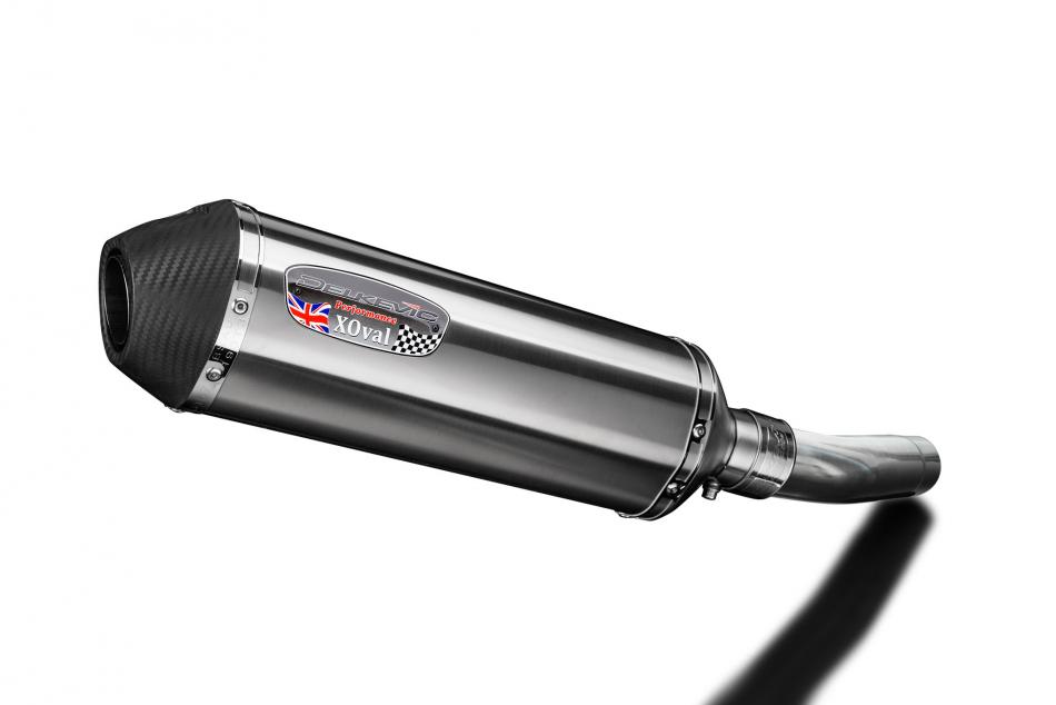 Honda CB400SF Hyper V-Tec NC24 2007-15 343mm X-Oval Stainless Exhaust Silencer