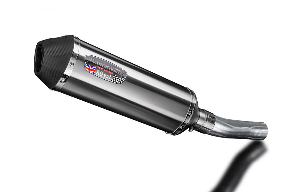 HONDA CB500F 2013-2015 343mm X-OVAL STAINLESS SILENCER EXHAUST KIT