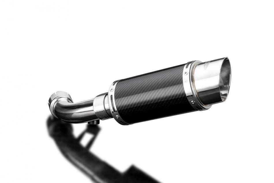 NORGE 1200T 2006-2009 / V1200 SPORT 2007-2010 / MINI 200mm (8 inch) ROUND CARBON FIBRE SILENCER