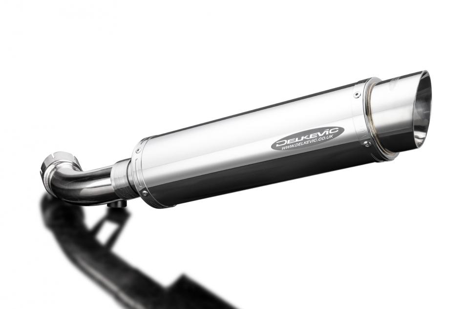 NORGE 1200T 2006-2009 / V1200 SPORT 2007-2010 / SL10 ROUND 350mm (14 inch) SILENCER 304 STAINLESS ST