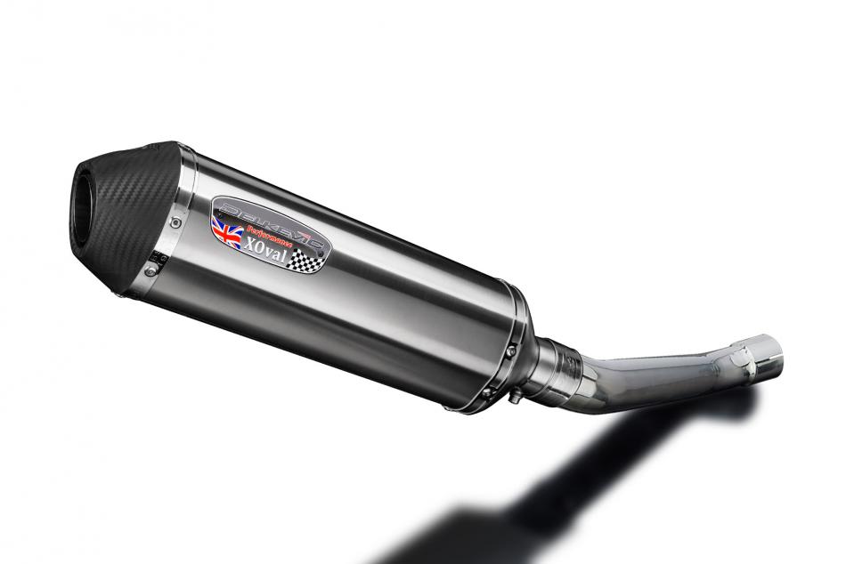 TRI-OVAL 420mm R/H SILENCER CARBON FIBRE YZFR1 02-03 (100 bhp)