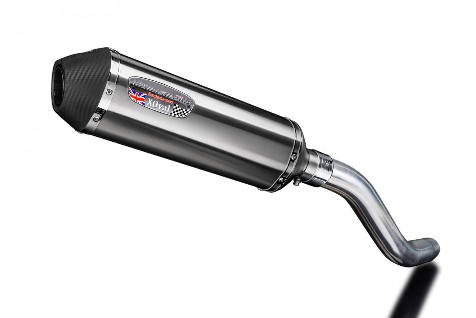 Kawasaki Z800 2013-2016 343mm X-Oval Stainless Exhaust Silencer Can Kit