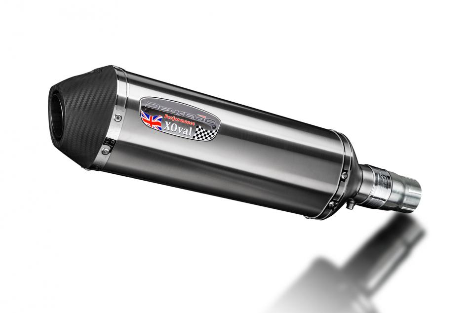 Yamaha YZF-R6 R6 13S 2006-2018 343mm X-Oval Stainless Exhaust Silencer Can Kit