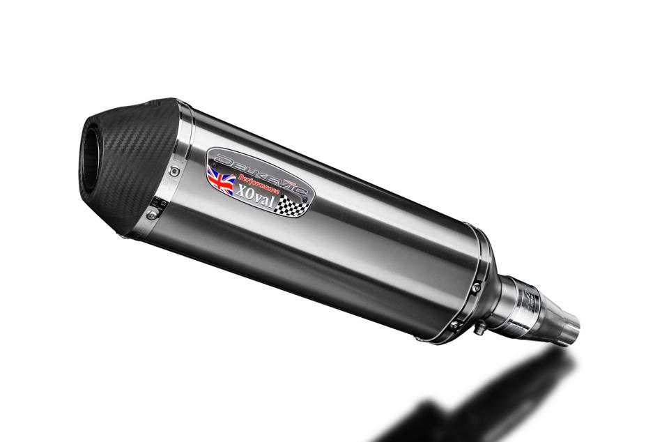 Kawasaki J300 2014-2020 343mm X-Oval Stainless Exhaust Silencer Can Kit