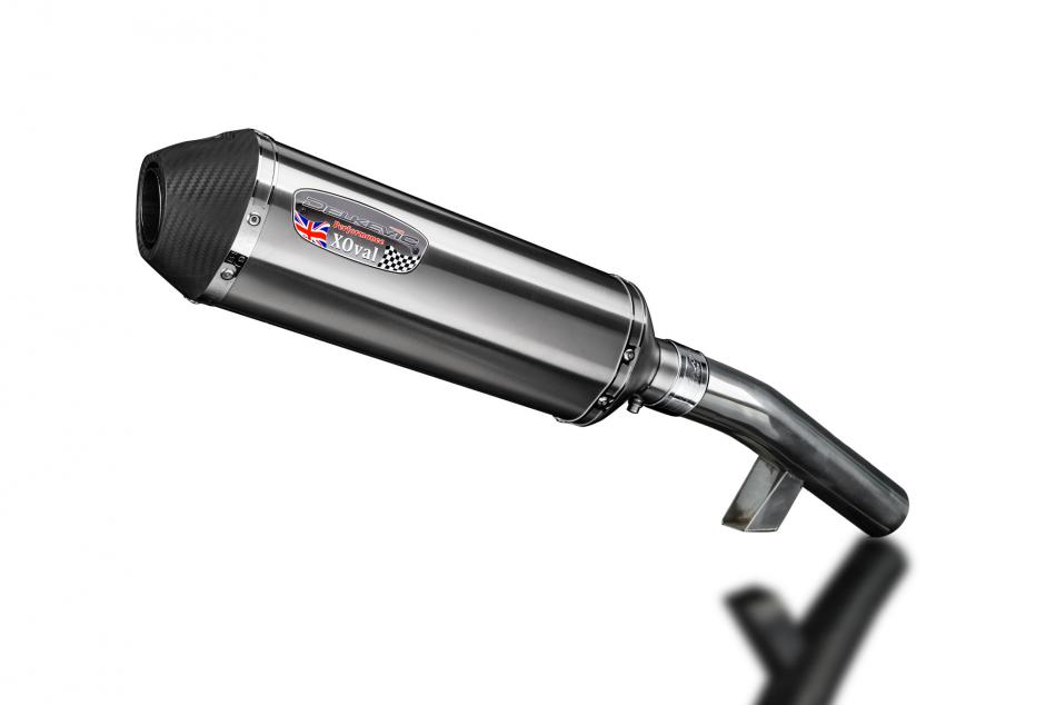 Kawasaki KLZ1000 Versys 2015-2018 343mm X-Oval Stainless Exhaust Silencer Kit