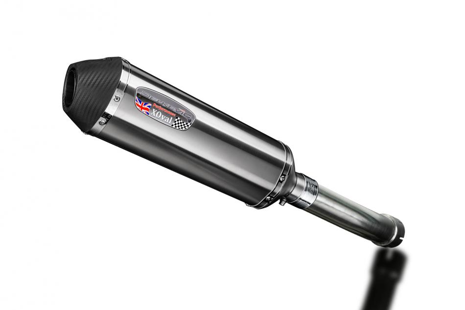 BMW S1000RR 2015-2016 343mm X-Oval Stainless Exhaust Silencer Can Kit